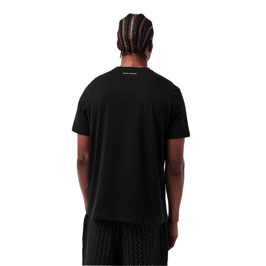 Armani Exchange T-Shirt taglio regolare con stampa logo geometrica  