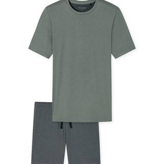 Schiesser Pyjama Kurzarm Rundhals  
