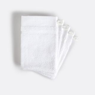 La Redoute Intérieurs 4er-Pack Waschhandschuhe  