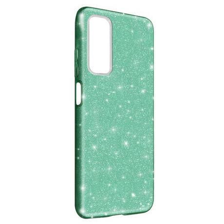 Avizar  Glitter Hülle Huawei P Smart 2021 Grün 