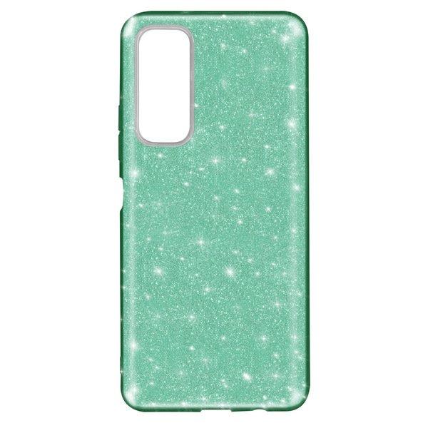 Avizar  Glitter Hülle Huawei P Smart 2021 Grün 