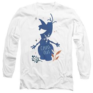 FROZEN Chill Out Imprimé T-Shirt Coupe Droite  