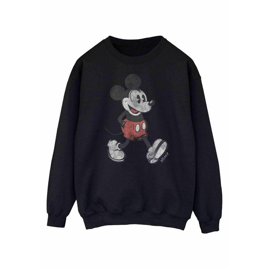 Disney Mickey Mouse Walking Print Sweatshirt  