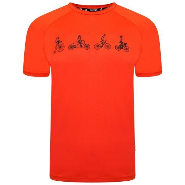 Dare 2B, Differentiate T-Shirt con Stampa Leggera in Cotone