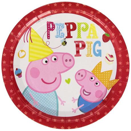 Peppa Pig Assiettes jetables  