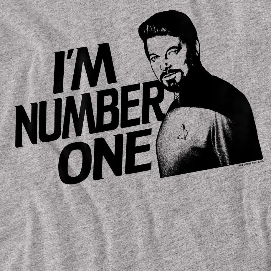 Star Trek T-shirt Stampata I'm Number One  