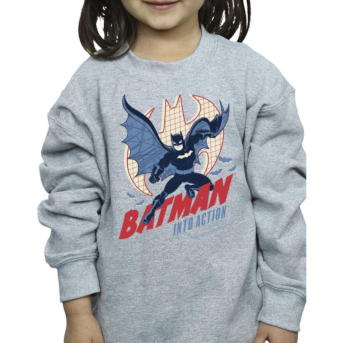 DC COMICS  Into Action Sweatshirt 