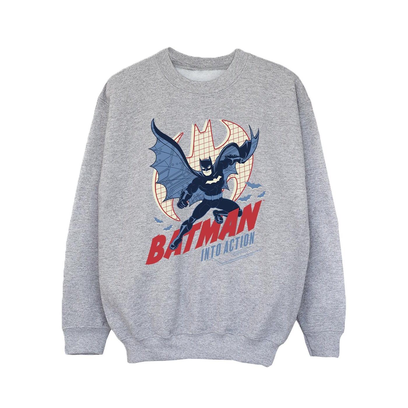 DC COMICS  Into Action Sweatshirt 