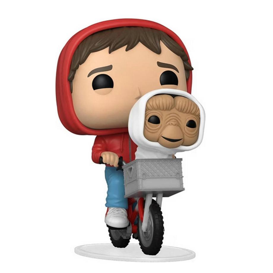 Funko  E.T. 40TH ANNIVERSARY - POP FUNKO VINYL FIGURE 1252 ELLIOT W/ET IN BIKE BASKET 9CM 