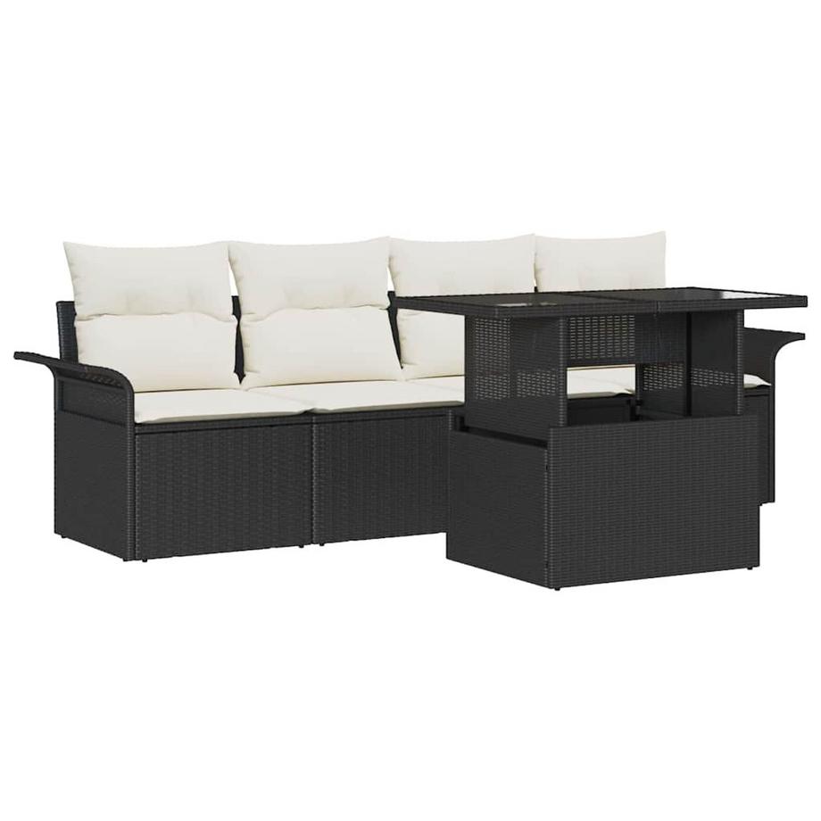 Set Divano da Giardino Polyrattan