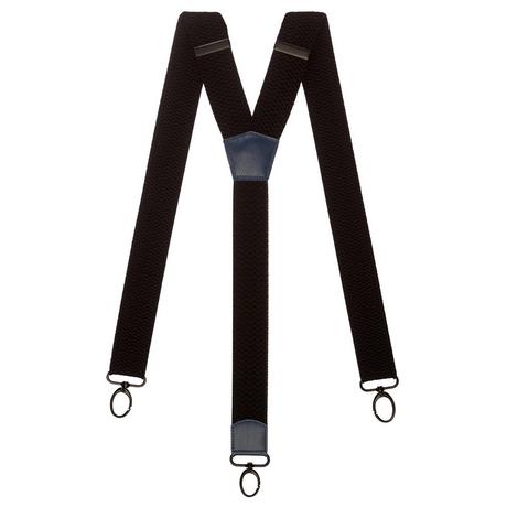 Only-bags.store Extra breite Y-förmige Hosenträger mit Karabinerhaken  