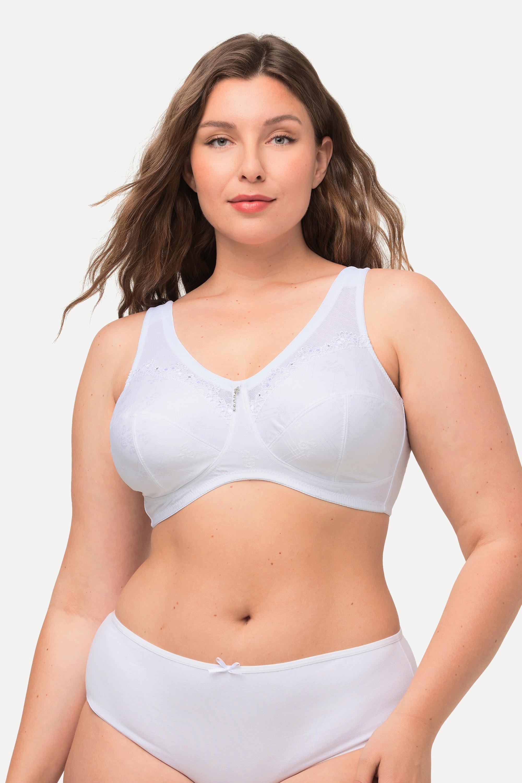 Ulla Popken Kelly Soutien-gorge de maintien sans armatures dentelle  