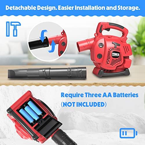 Activity-board  Spielzeug-Laubbläser, Werkzeugset für Kinder mit Funktionen, Outdoor-Bauwerkstatt-Gartenspielzeug 