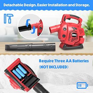 Activity-board  Spielzeug-Laubbläser, Werkzeugset für Kinder mit Funktionen, Outdoor-Bauwerkstatt-Gartenspielzeug 