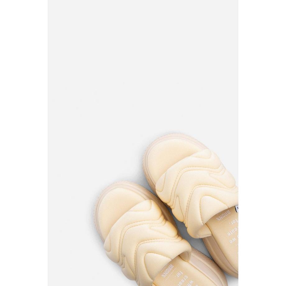 BRONX  damensandalen slide brute 