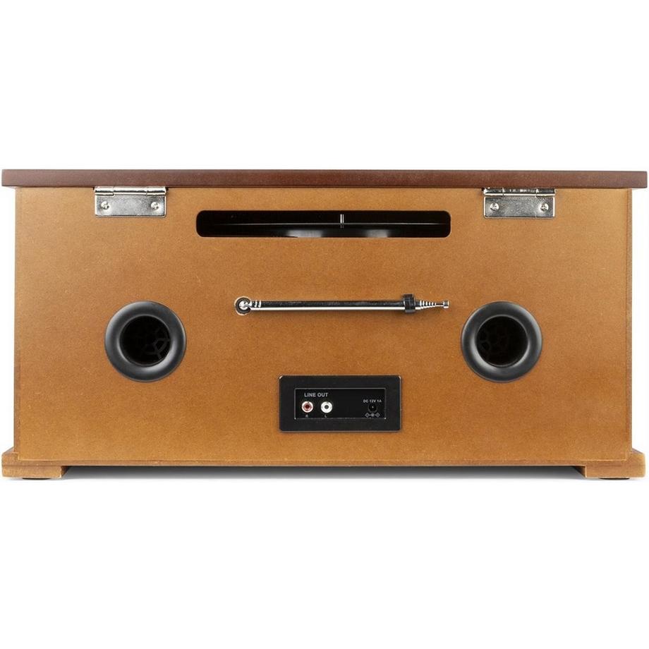 Fenton  MemphisDW Plattenspieler Vintage, DAB+, Holzoptik 