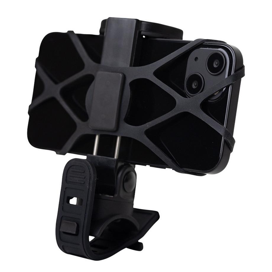 BigBen Connected  Supporto universale per bicicletta Clip regolabile con doppio fissaggio in silicone 