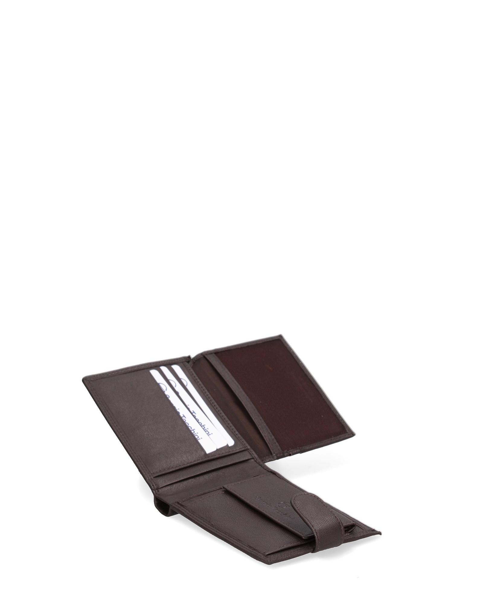 Sergio Tacchini Portafoglio con Chiusura a Bottone Automatico  