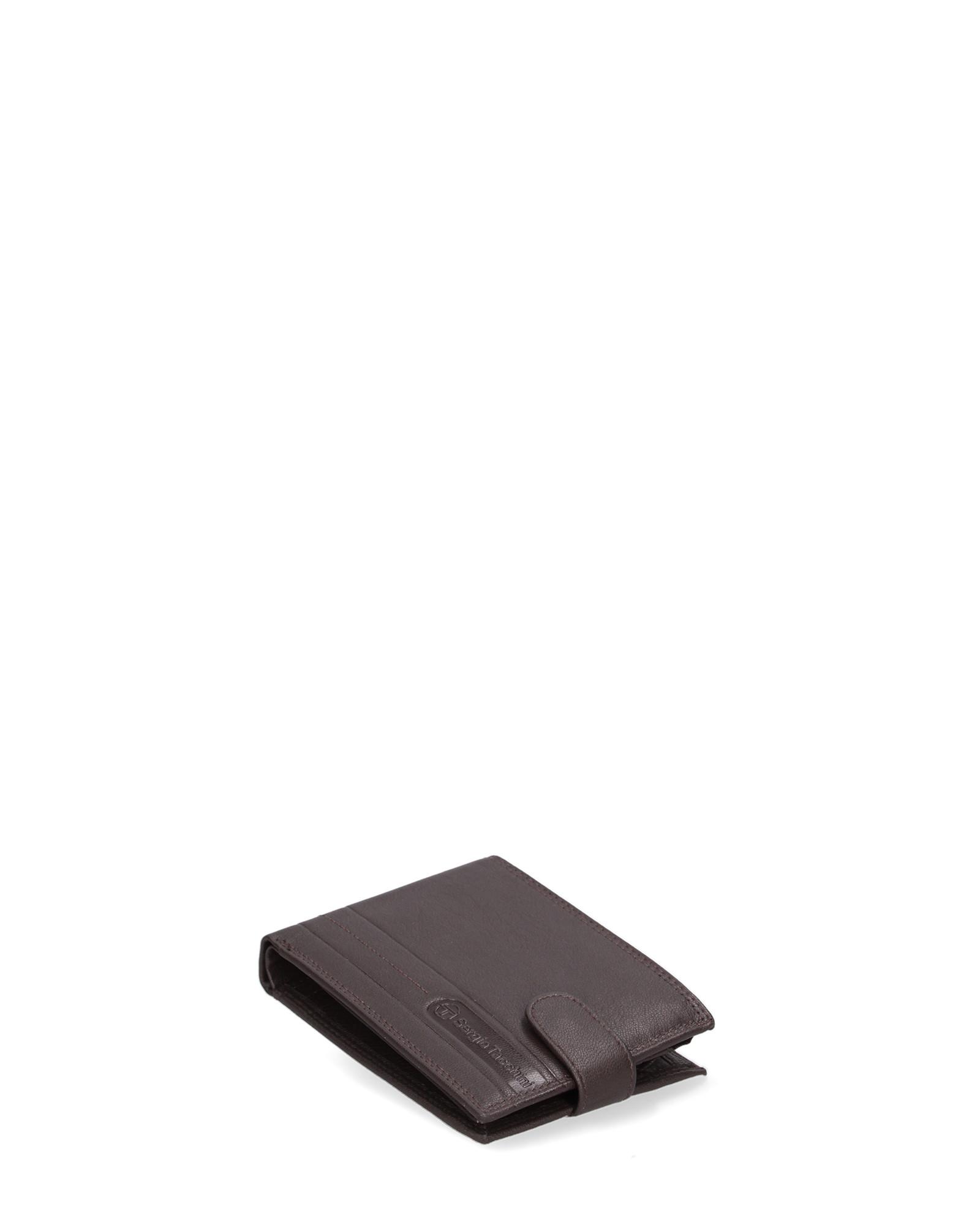 Sergio Tacchini Portafoglio con Chiusura a Bottone Automatico  