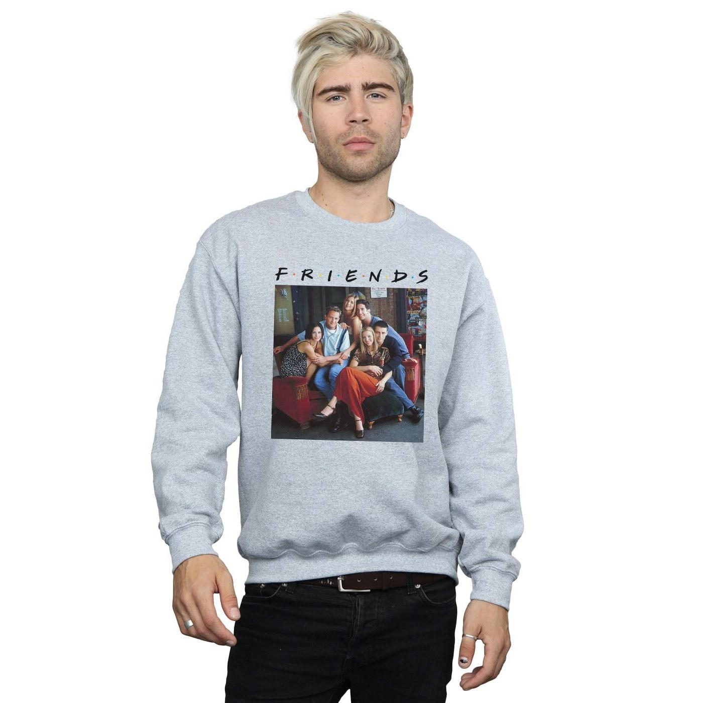 Friends  Group Photo Couch Sweatshirt 