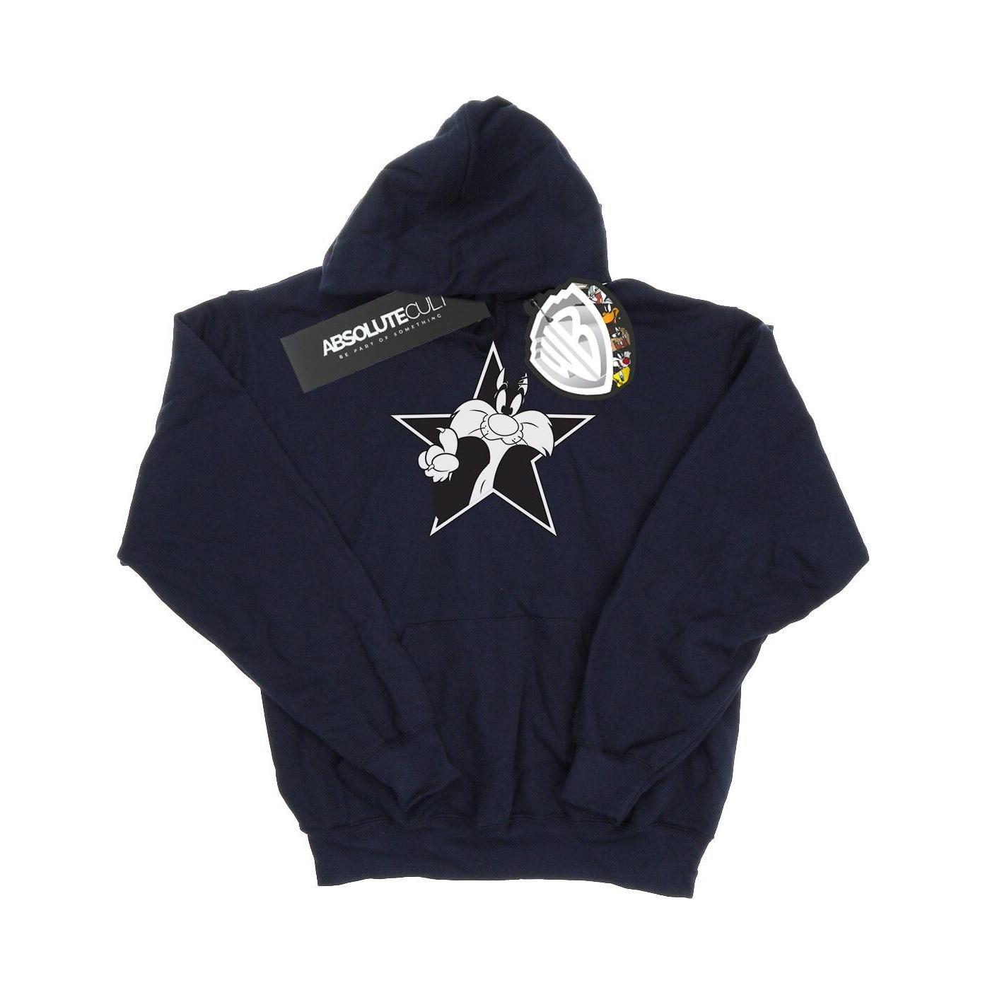 LOONEY TUNES  Sweat à capuche SYLVESTER MONO STAR 