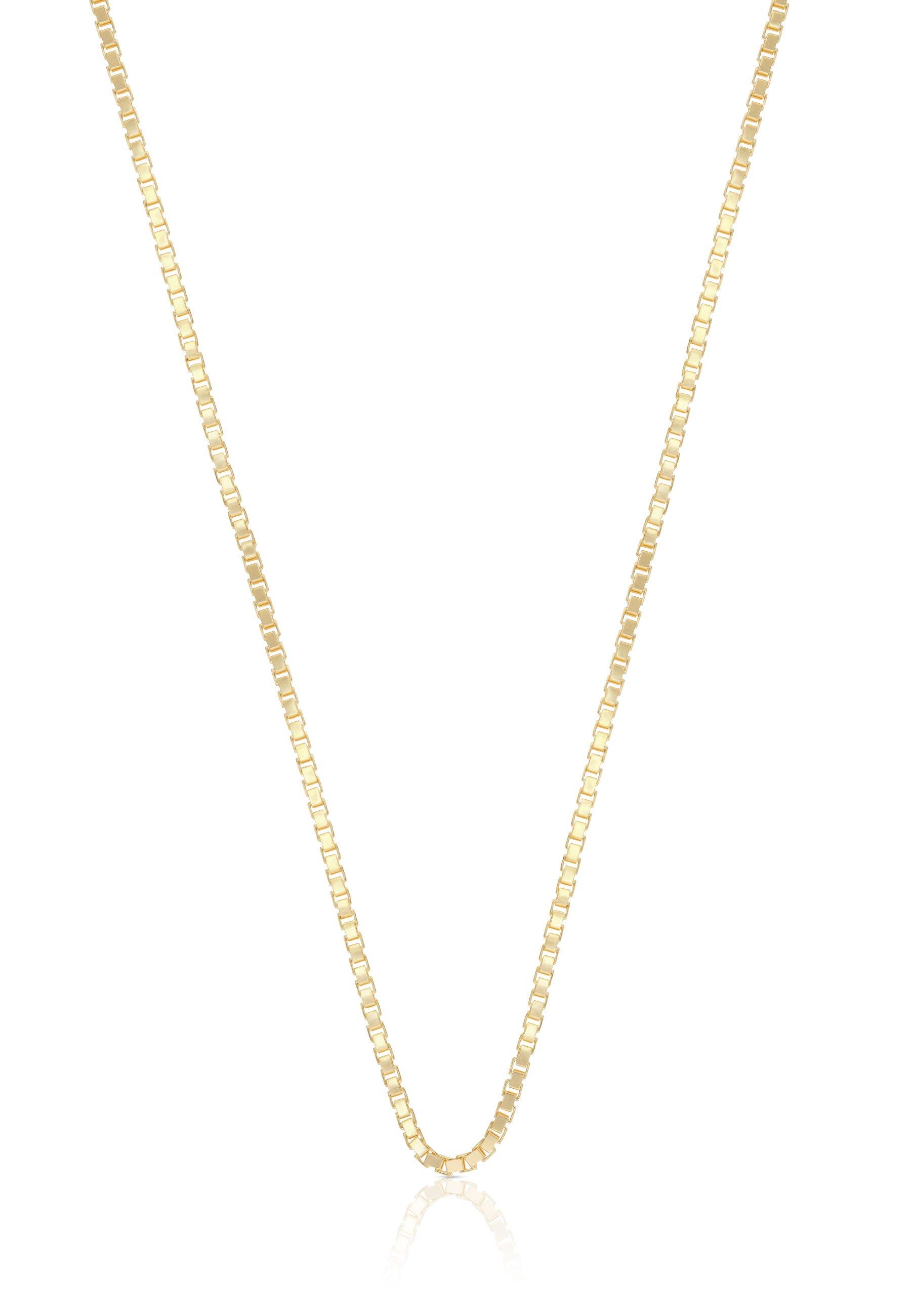 MUAU Schmuck  Collier Venezianer Gelbgold 750, 1.6mm, 45cm 