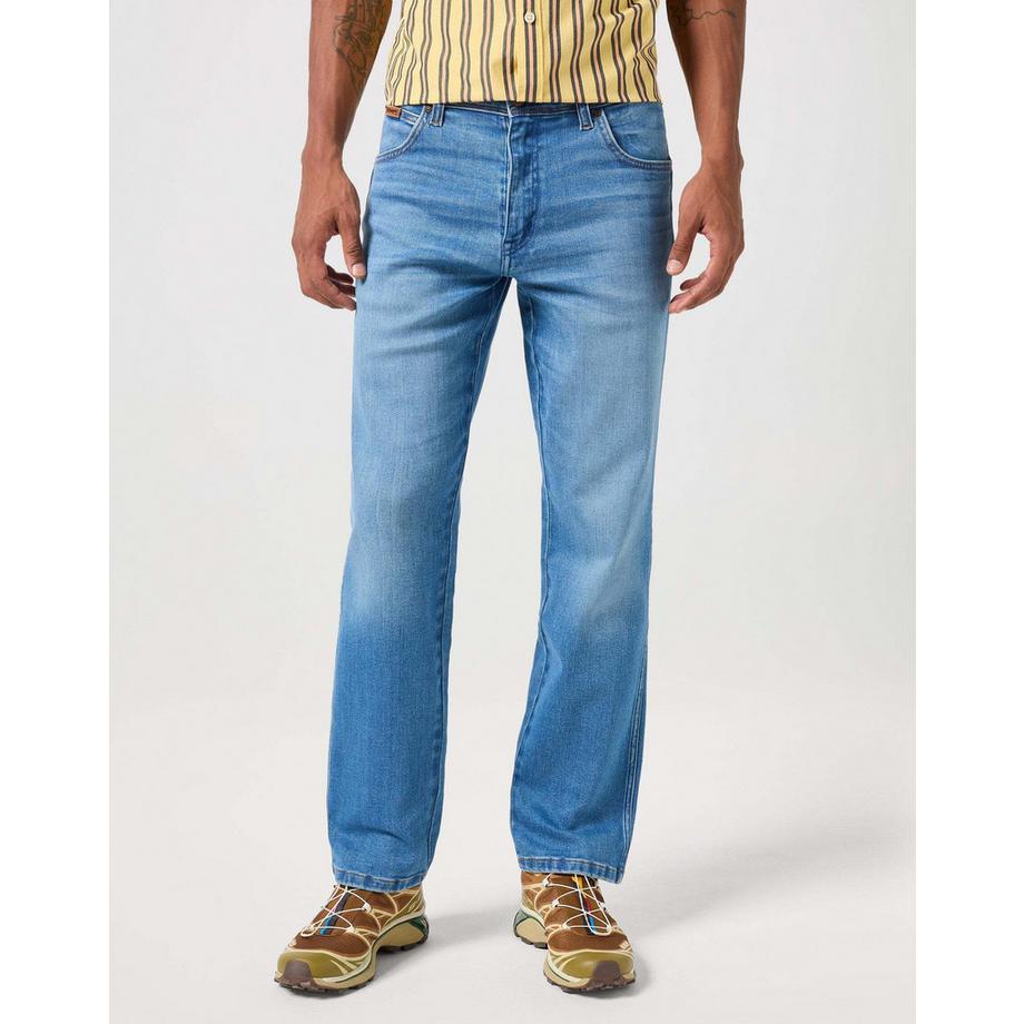 Wrangler Texas High Stretch Straight Leg Jeans  