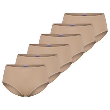 6er Pack Modal Essentials - Midi Slip