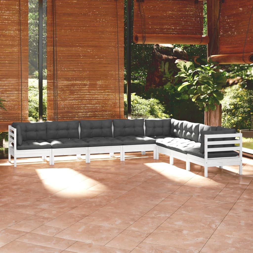 VidaXL Garten-lounge-set holz  