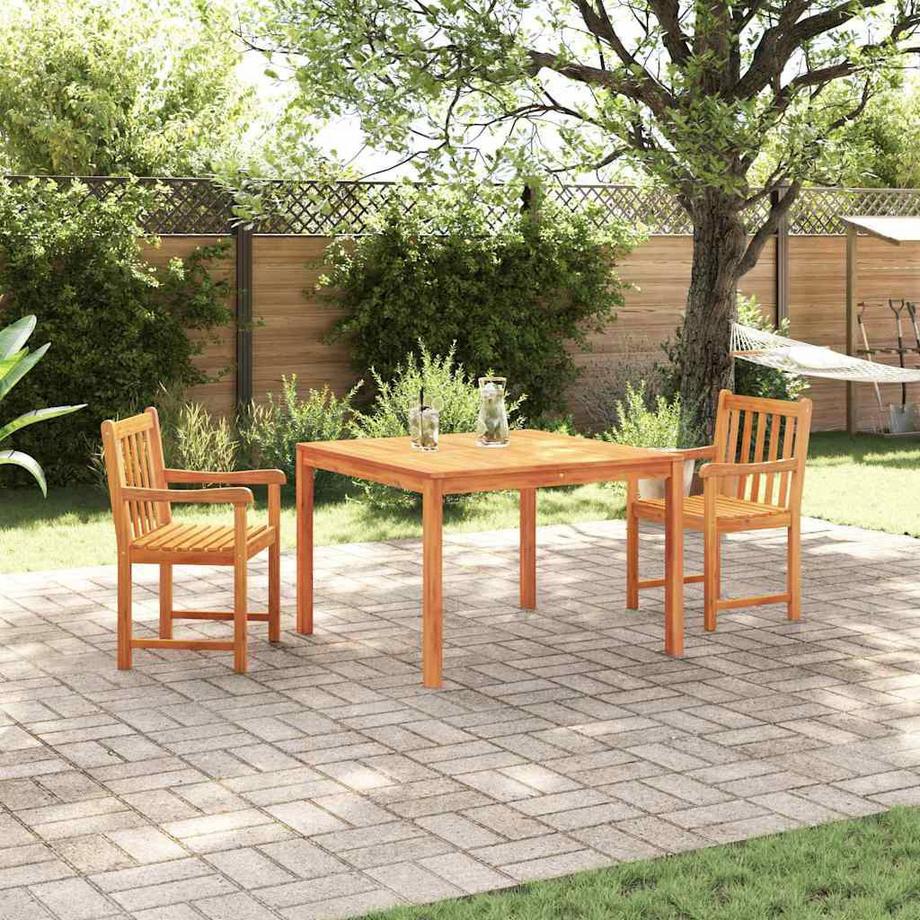 VidaXL Set da Pranzo per Giardino Legno massello di acacia  