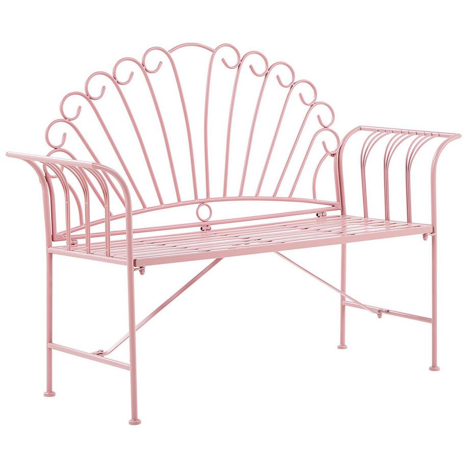 Beliani Bistro Set aus Eisen  CAVINIA  