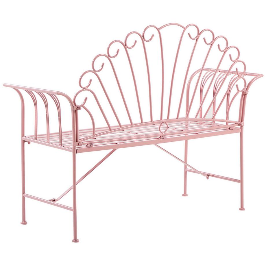 Beliani Bistro Set aus Eisen  CAVINIA  