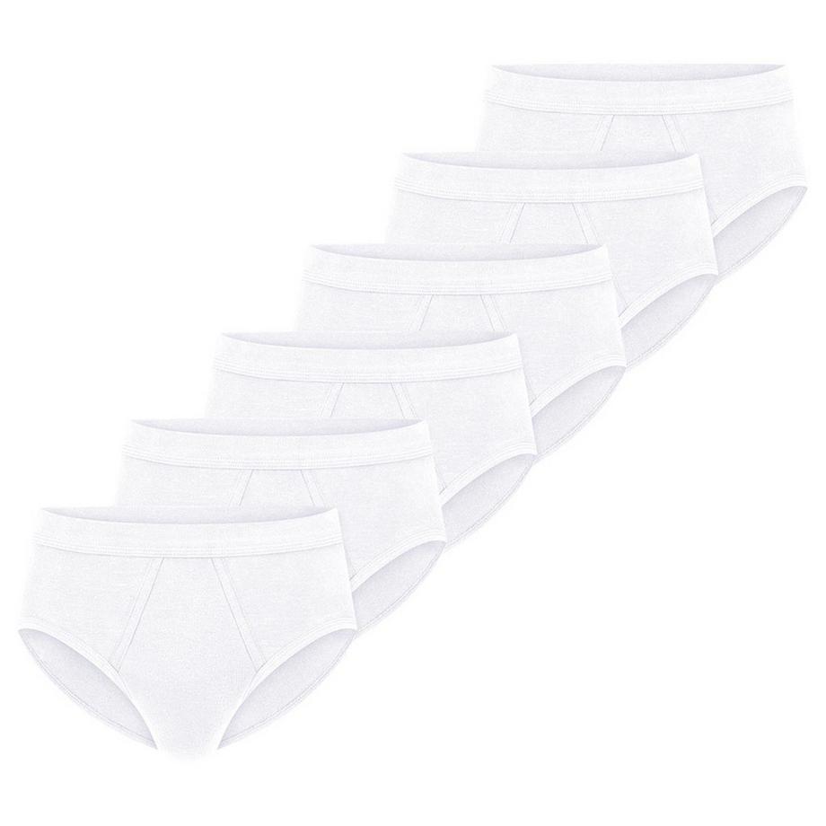 6er Pack Cotton Essentials Feinripp - Sportslip / Unterhose