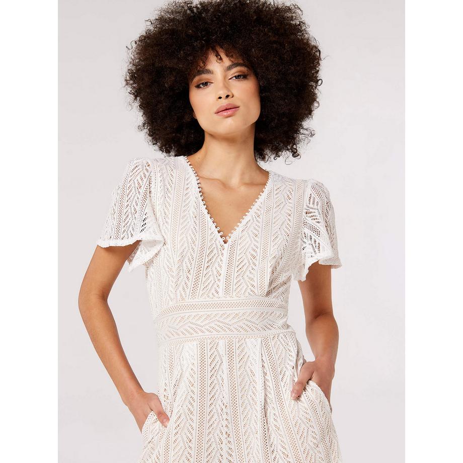 APRICOT Jumpsuit mit Spitze  