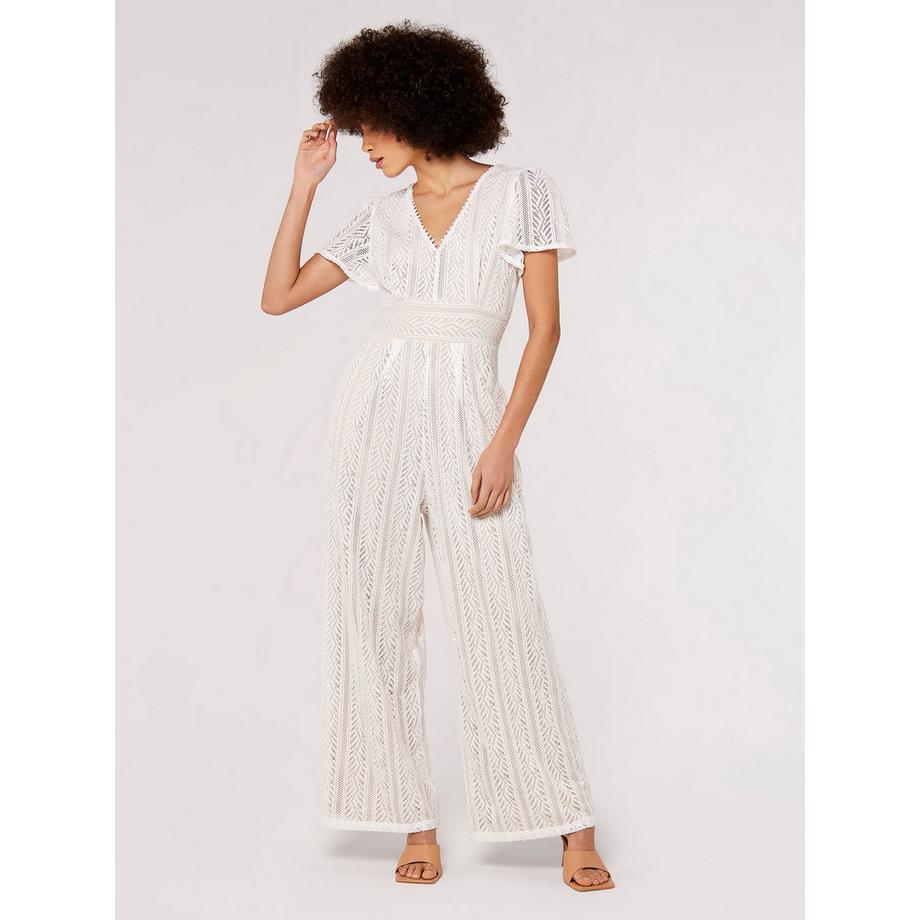 APRICOT Jumpsuit mit Spitze  