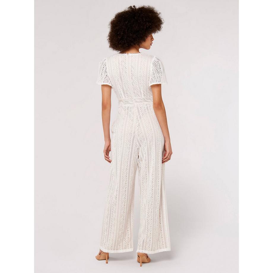 APRICOT Jumpsuit mit Spitze  