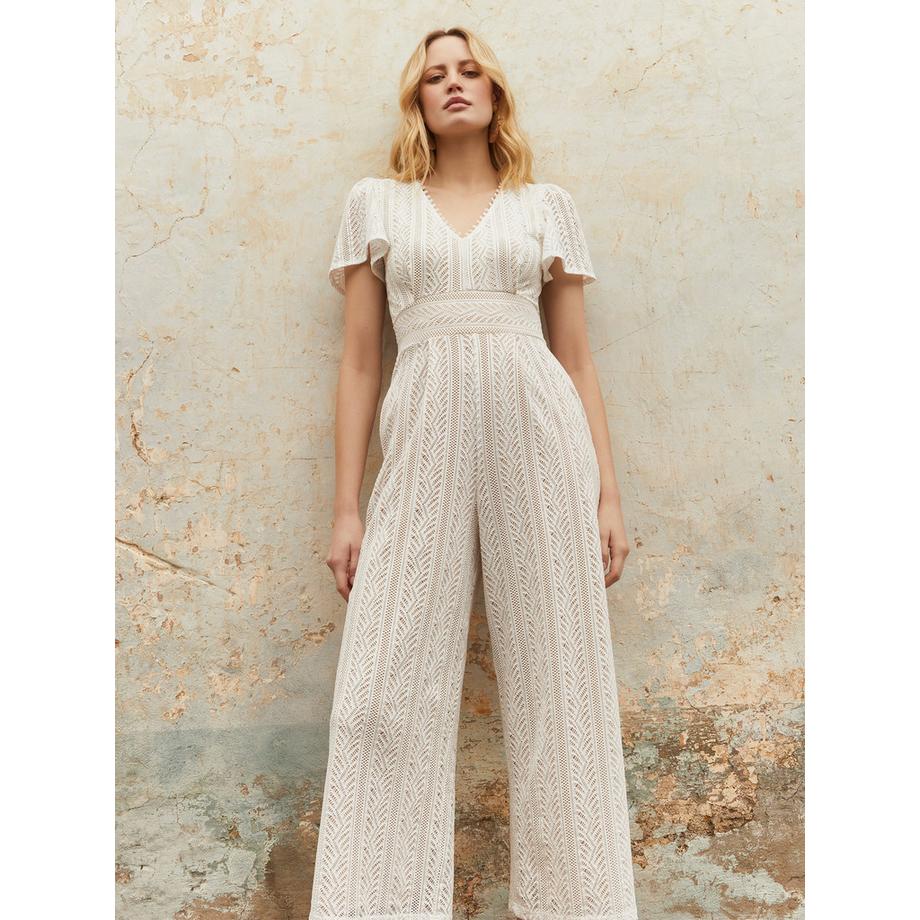 APRICOT Jumpsuit mit Spitze  
