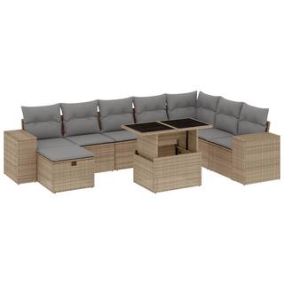 VidaXL Garten sofagarnitur poly-rattan  