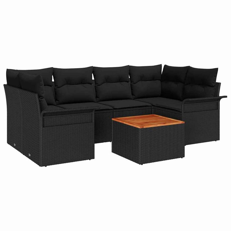 Set Divano da Giardino Polyrattan