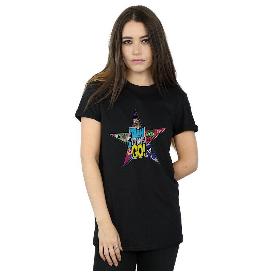 DC COMICS Teen Titans Go Star Logo T-Shirt  