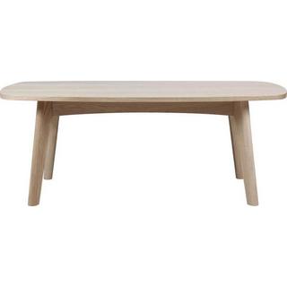 mutoni Table basse Brighton blanc 118x58x49  