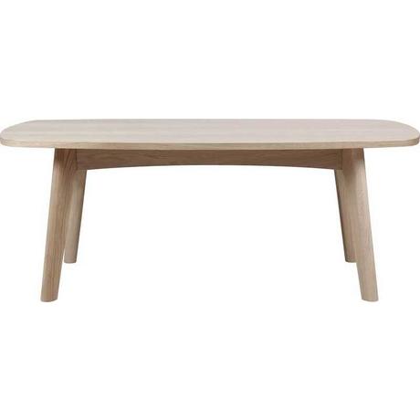 mutoni Table basse Brighton blanc 118x58x49  