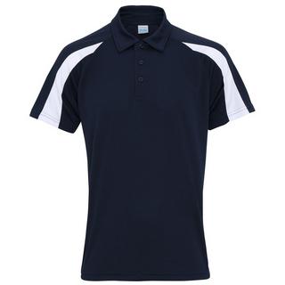 AWDis Kurzarm Polo Shirt mit Kontrast Panel  