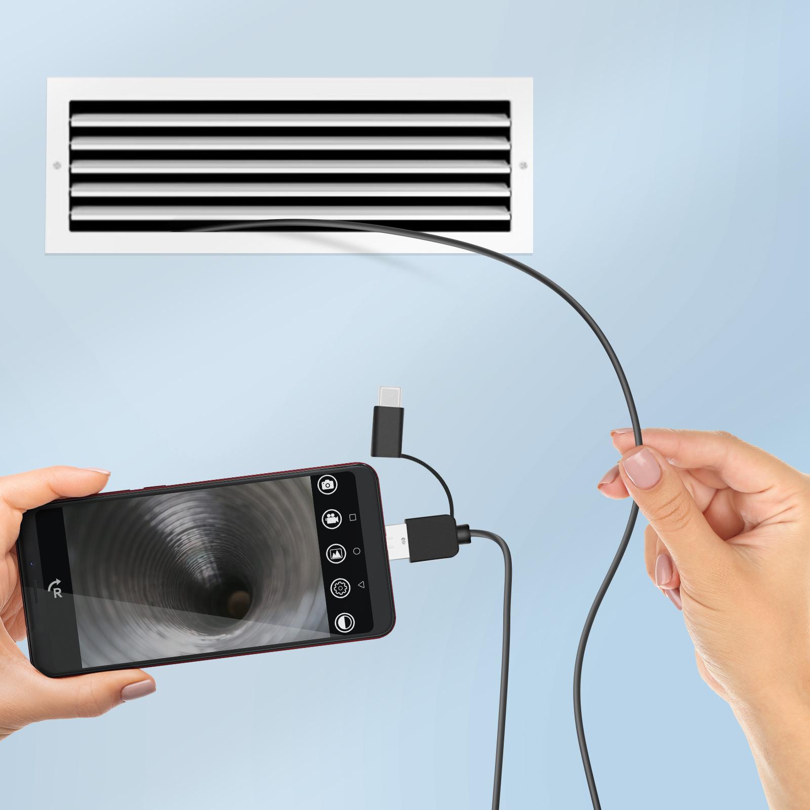 Avizar  USB/USB-C/Micro-USB Endoskopkamera 3.5m 