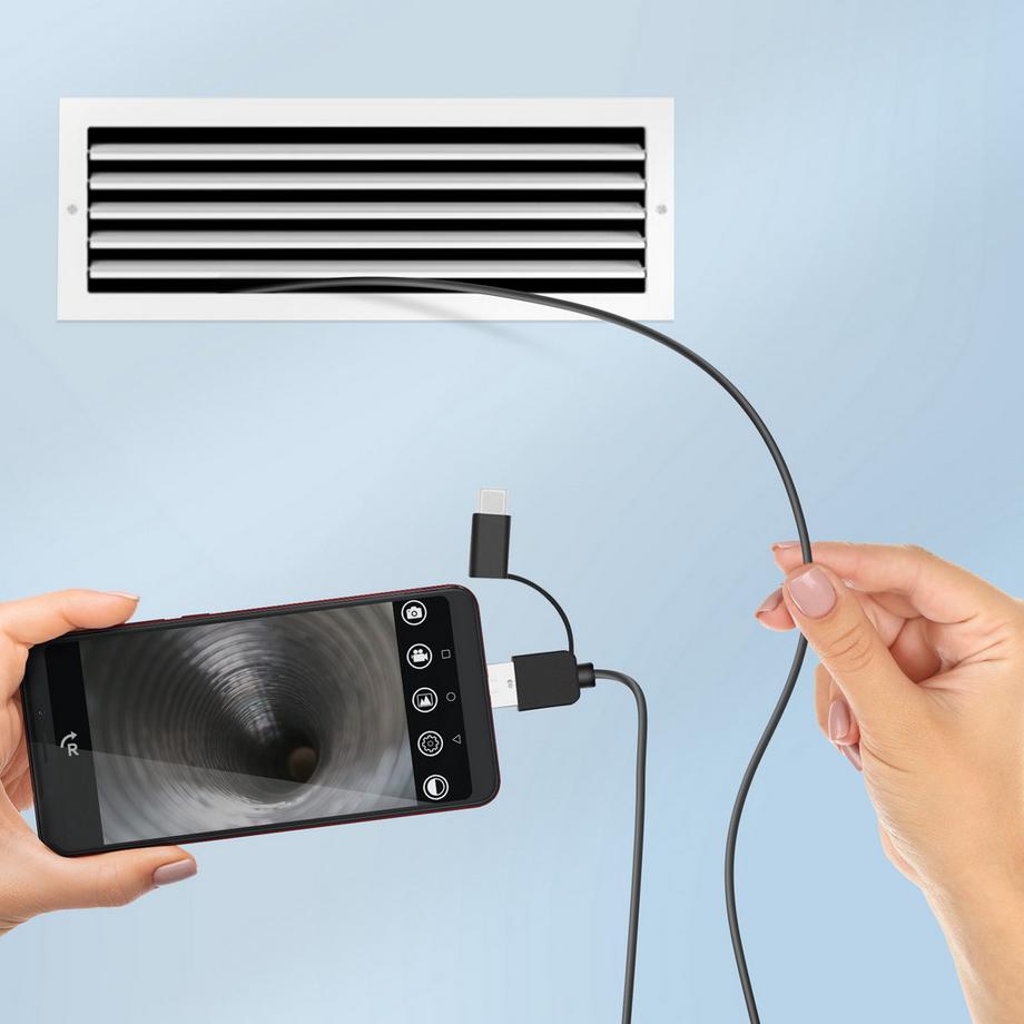 Avizar  Endoscopio USB, USB-C, micro-USB 3,5m 