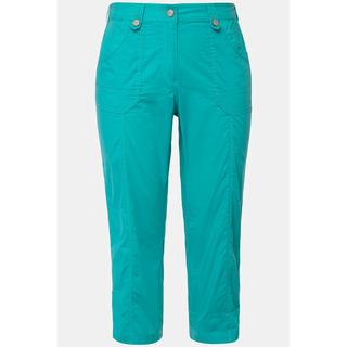 Ulla Popken  Pantalon cargo 7/8 avec attaches, taille confortable 