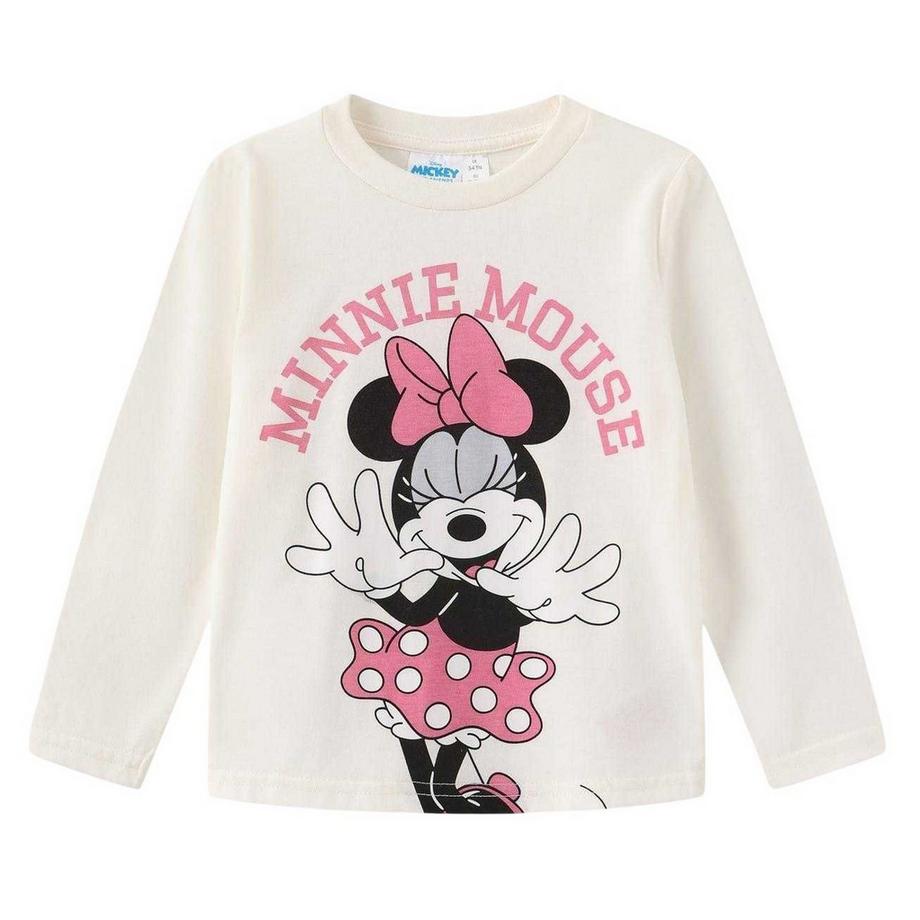 T-ShirtMotif Minnie Mouse Motiftyle Grand Sourire