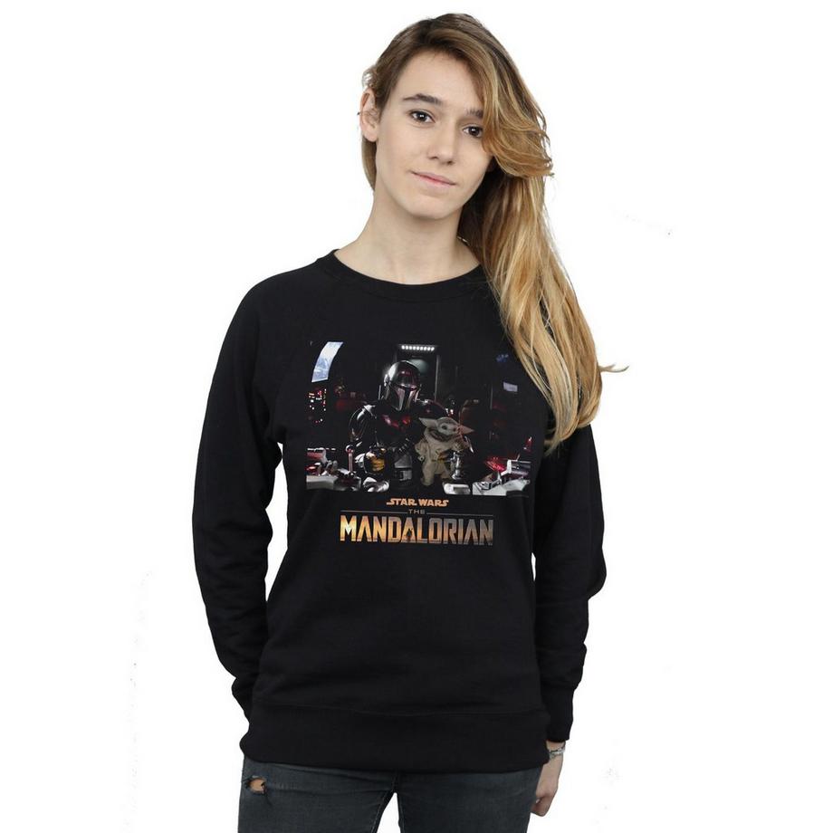 STAR WARS The Mandalorian Child On Board Sweatshirt  