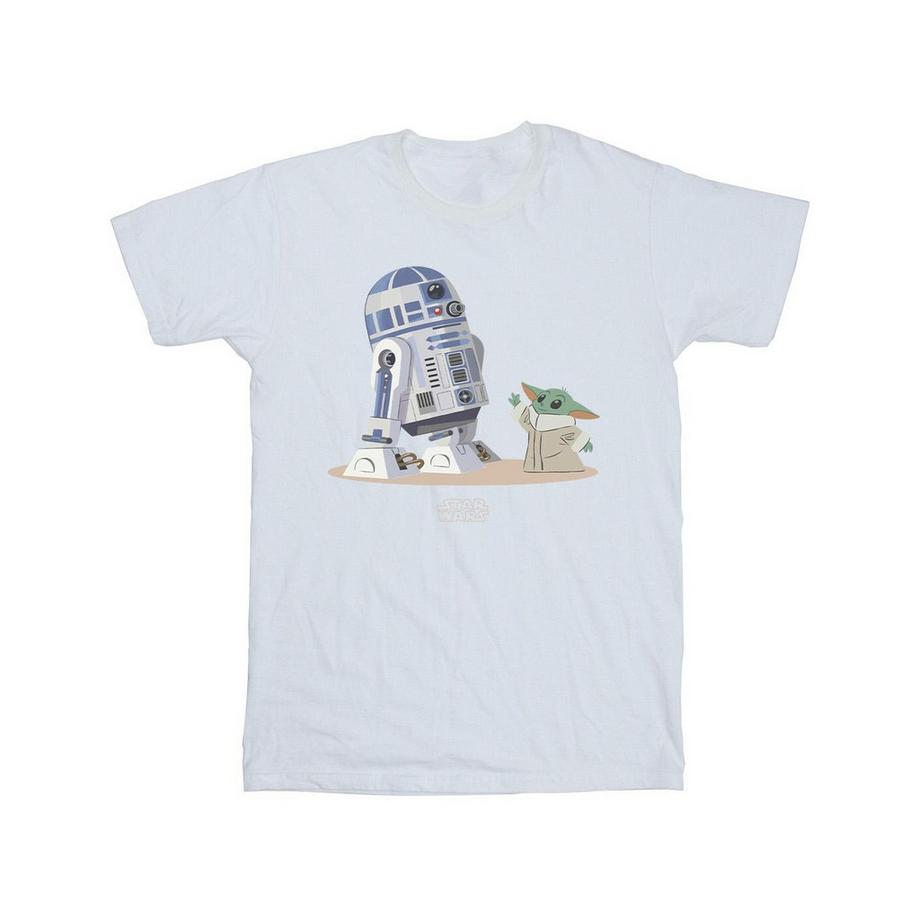 The Mandalorian Maglietta R2d2 E Grogu