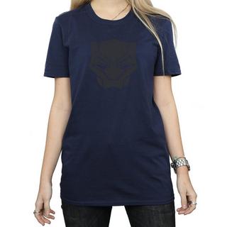 MARVEL  Black On Black TShirt 